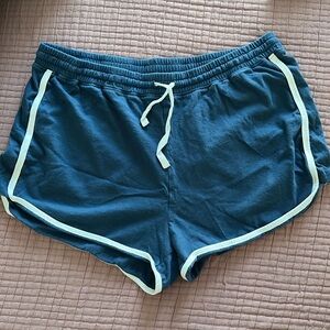 Aeropostale Women’s Tomboy Retro Shorts- Large- Blue